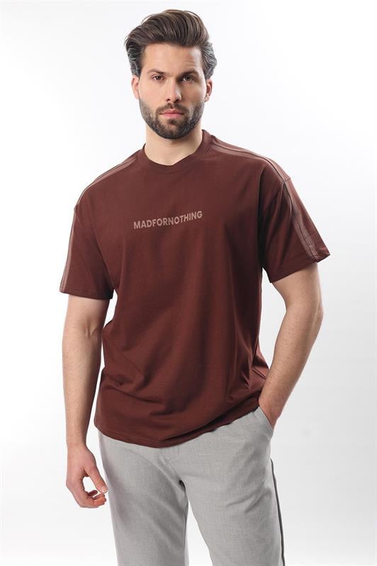 MDX Bitter Coffee Bicycle Print Men's T-shirt E7110 - Douai