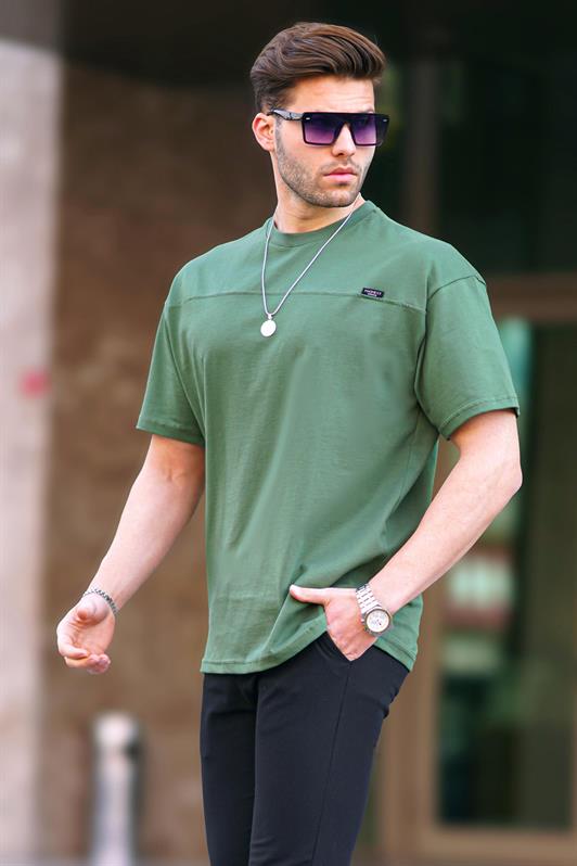 MDX Haki Oversize Men's T-shirt 6196 - Nanterre