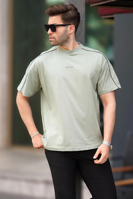 MDX Unripe Green Oversize Bicycle Neck T-shirt 7009 - Sun Prairie