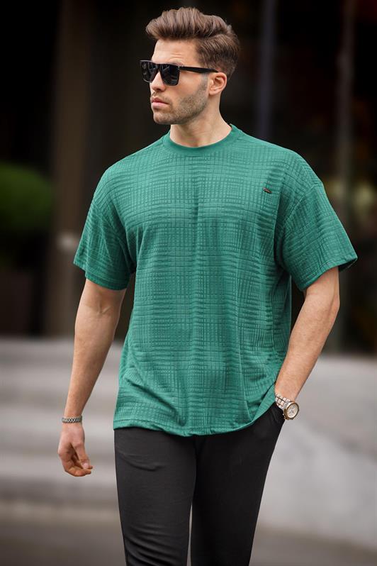 MDX Green Oversized Bicycle Neck Men's T-Shirt 6191 - Weston-super-Mare