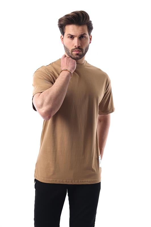 MDX Mink Bicycle Collar Cotton Patch Detailed Overfit T-shirt 7019 - Heroica Guaymas