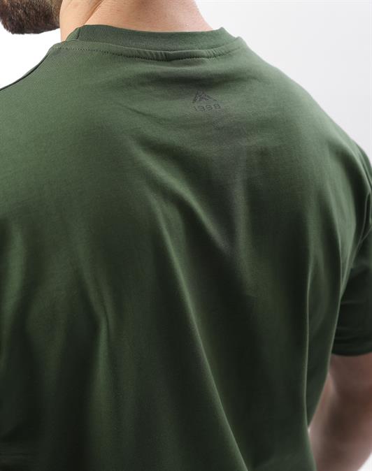MDX Men's T-shirt with Haki Printed Embroidery Detail E7108 - Los Mochis
