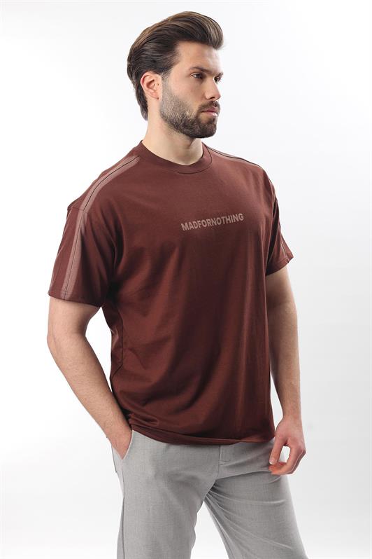 MDX Bitter Coffee Bicycle Print Men's T-shirt E7110 - Douai