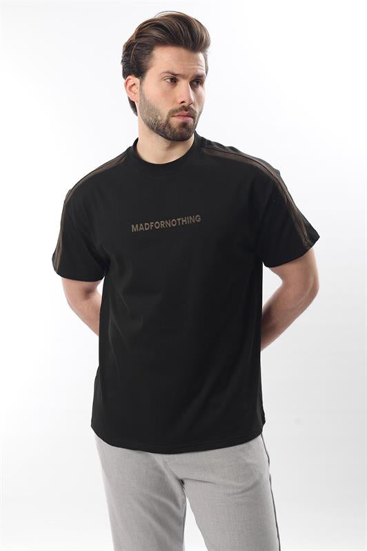 MDX Black Bicycle Print Men's T-shirt E7110 - Spanish Fork