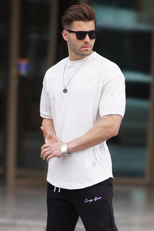 MDX Ekru Basic Oversize Men's T-shirt 7012 - Kearns