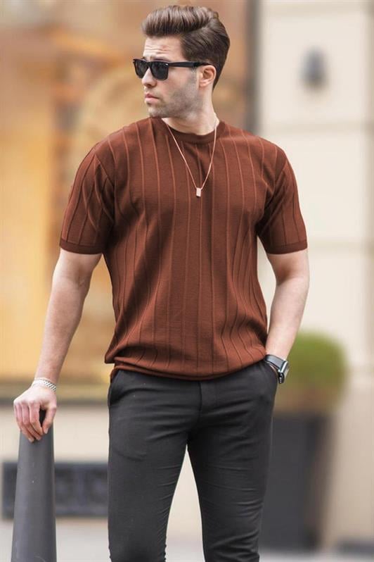 MDX Madmext Men's Terracotta T-shirt 5684 - Bozeman