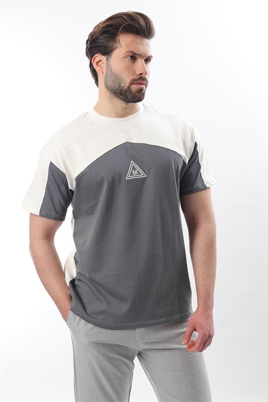 MDX Ekru OverFit Yarn Dyed Men's T-shirt E7104 - Montréal