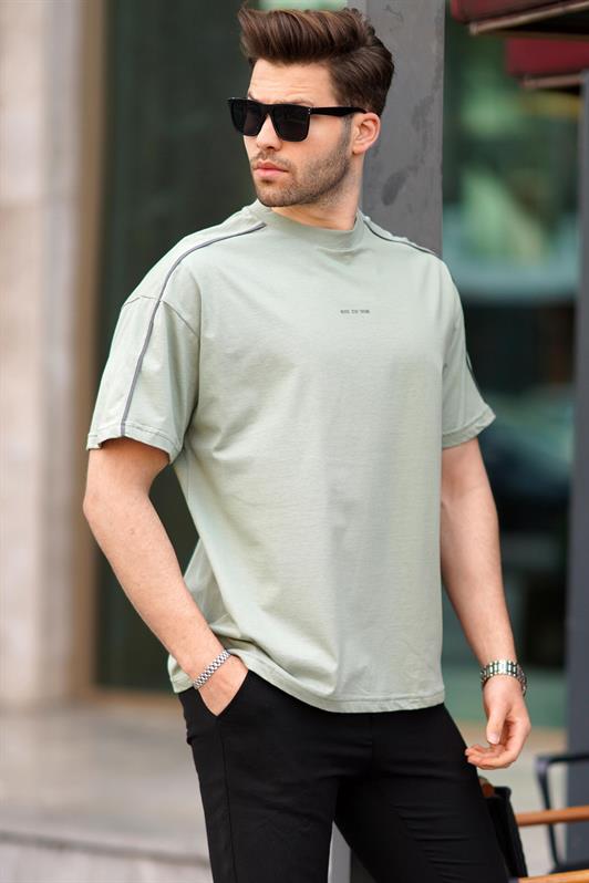 MDX Unripe Green Oversize Bicycle Neck T-shirt 7009 - Sun Prairie