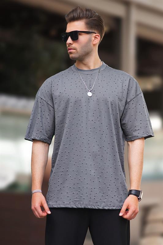 MDX Fume Oversize Distressed Cotton T-shirt 7032 - Narva