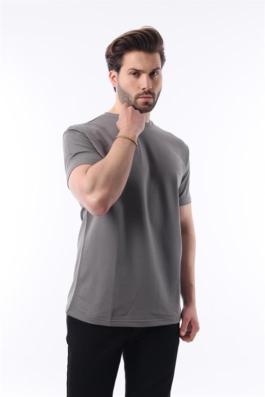 MDX Smoke Bicycle Neck Basic Short Sleeve T-Shirt 7042 - Spartanburg