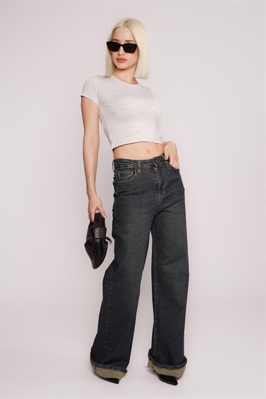 MDX Gray Basic Women's T-shirt / Slim Fit MG1681 - Mason