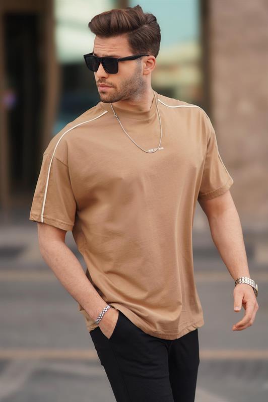 MDX Camel Oversize Bicycle Neck T-shirt 7009 - Duluth