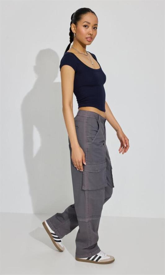 MDX Madmext Navy Wide Neck Women's T-shirt Mg2341 - Landshut