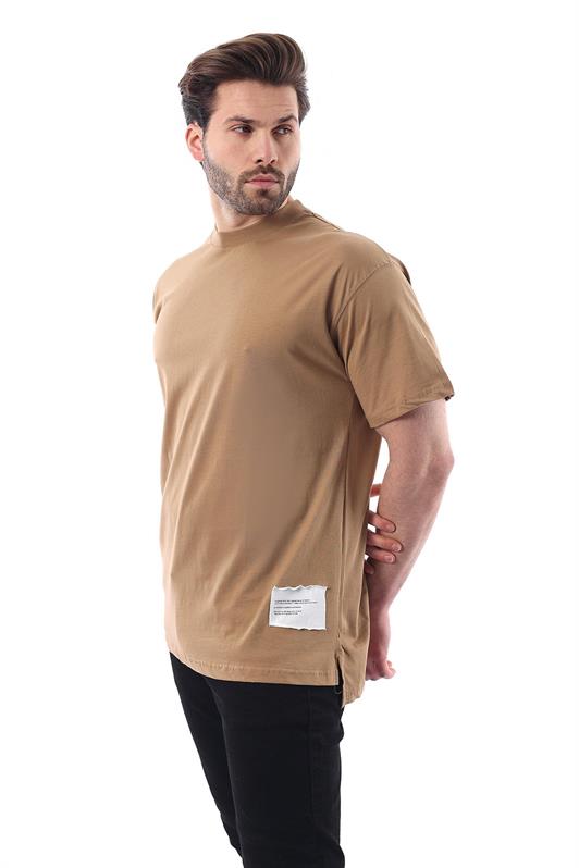 MDX Mink Bicycle Collar Cotton Patch Detailed Overfit T-shirt 7019 - Heroica Guaymas
