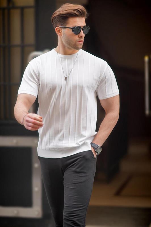 MDX Madmext Men's White T-Shirt 5684 - Bünde