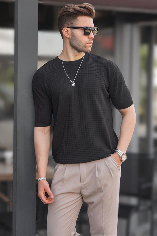 MDX Madmext Men's Black T-shirt 5685 - San Luis