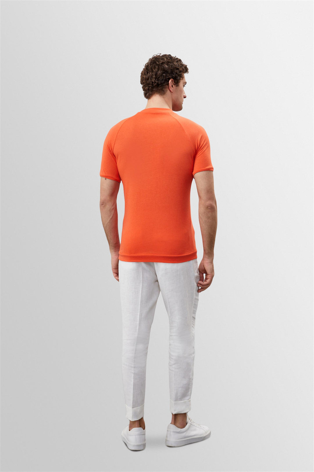 تي شيرت رجالي ANT Slim Fit برقبة دائرية - Leigh