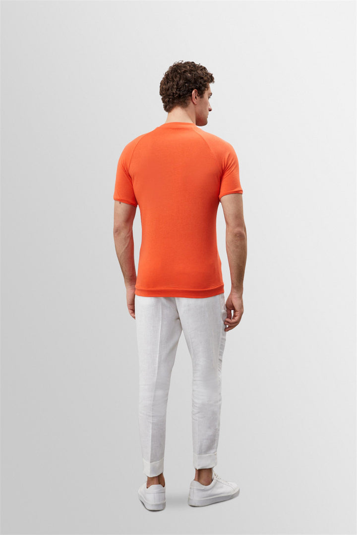 تي شيرت رجالي ANT Slim Fit برقبة دائرية - Leigh