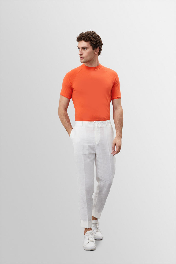 تي شيرت رجالي ANT Slim Fit برقبة دائرية - Leigh
