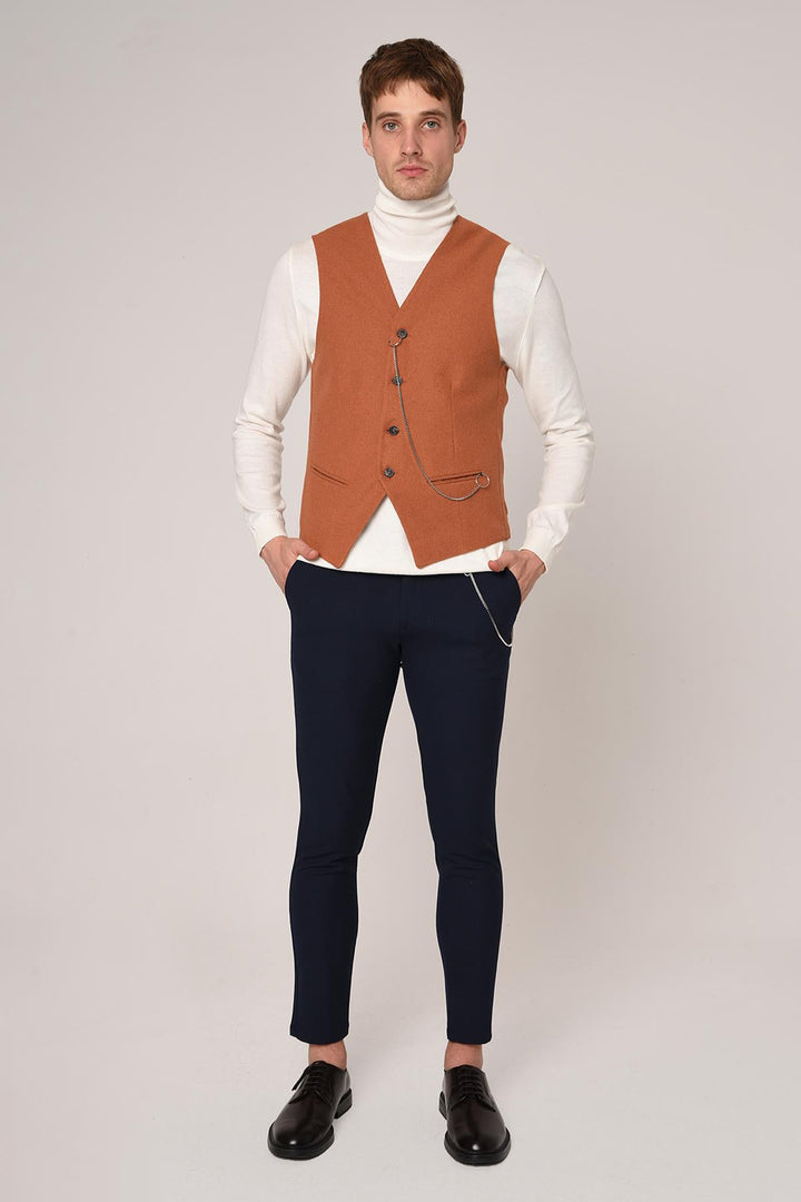 ANT Antioch Taba Slim Fit Men's Vest - Canton