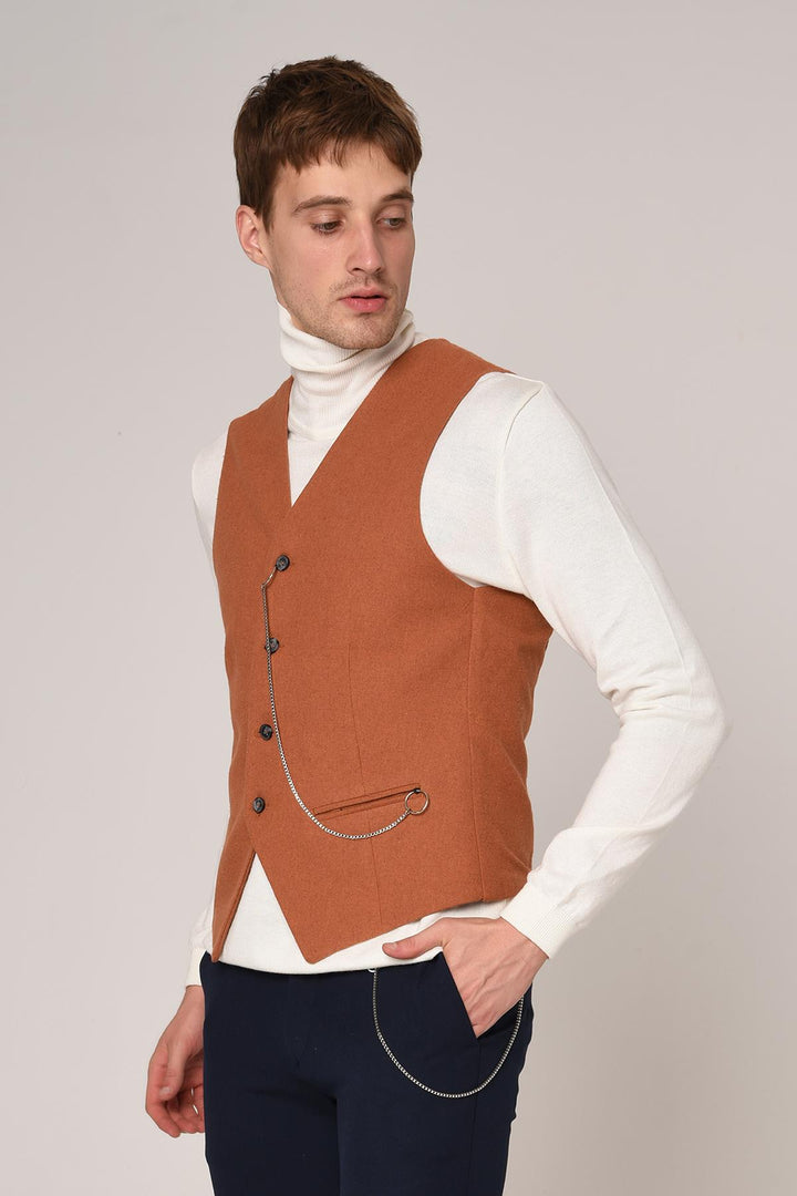 ANT Antioch Taba Slim Fit Men's Vest - Canton