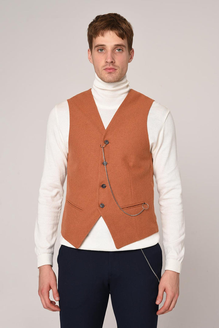 ANT Antioch Taba Slim Fit Men's Vest - Canton