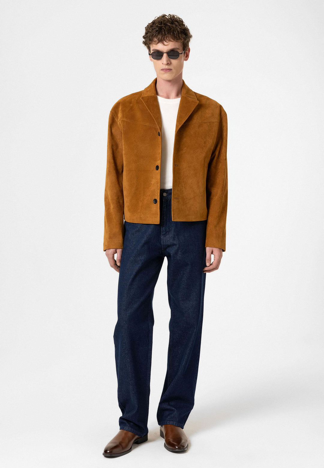 ANT Antioch Tabac Suni Suede Men's Jacket - Logan