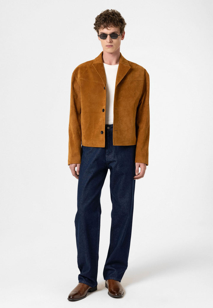 ANT Antioch Tabac Suni Suede Men's Jacket - Logan
