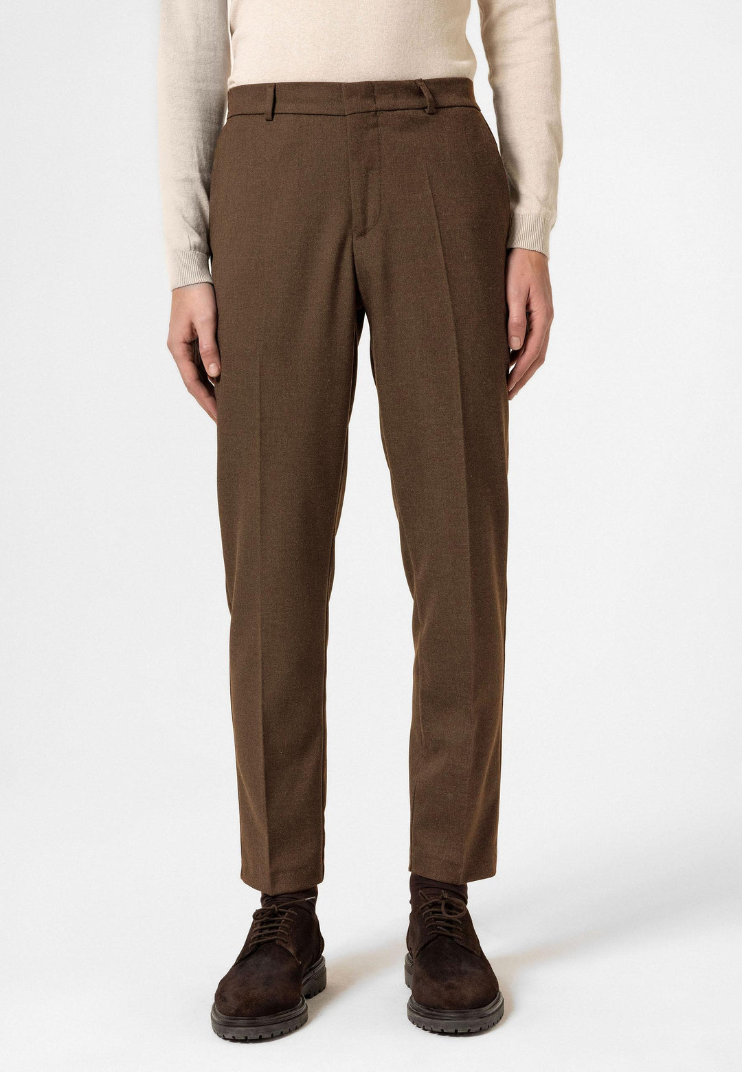 ANT Antioch Taba Yüksek Bel Klasik Erkek Pantolon - Ágioi Anárgyroi