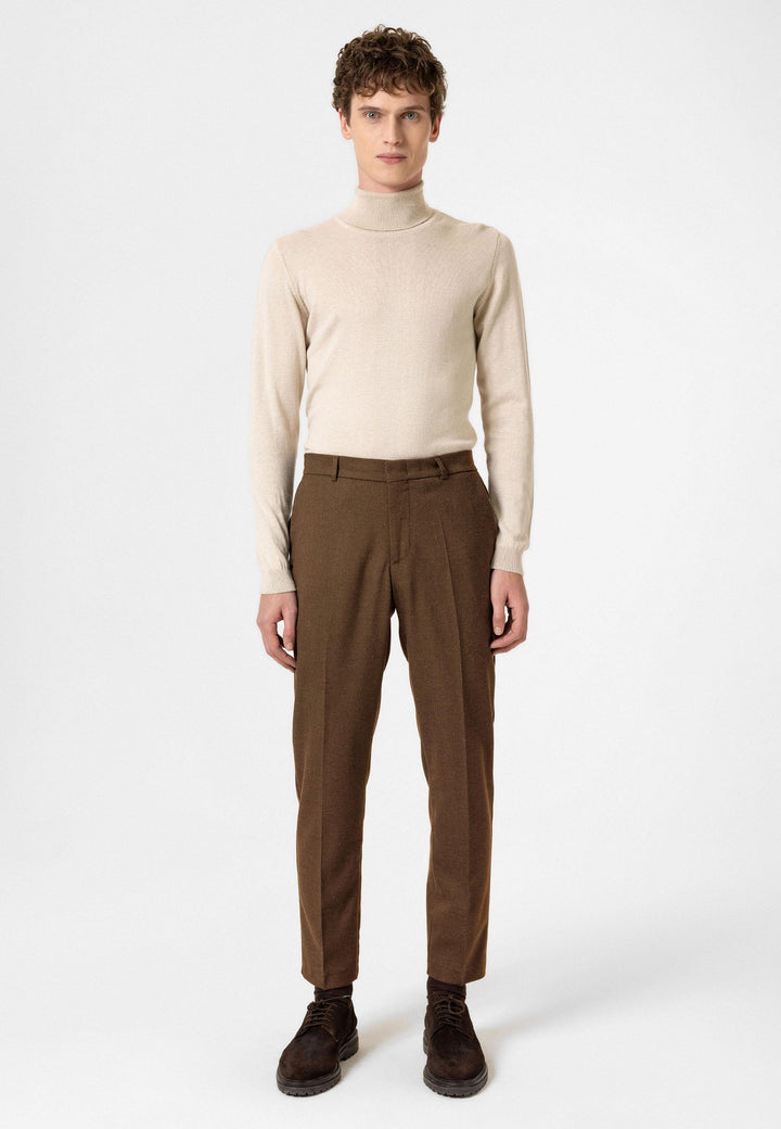 ANT Antioch Taba Yüksek Bel Klasik Erkek Pantolon - Ágioi Anárgyroi