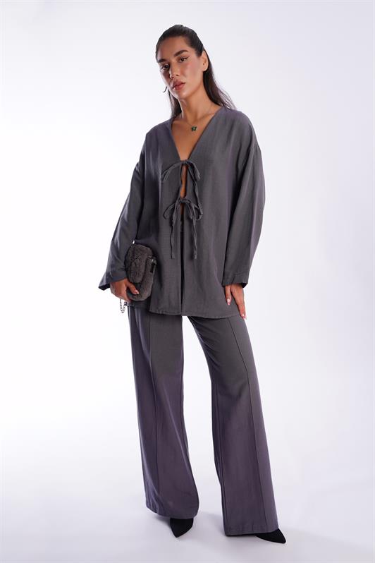 MDX Smoke Front Tied Top and Bottom Set Mg2423 - Charleville-Mézières