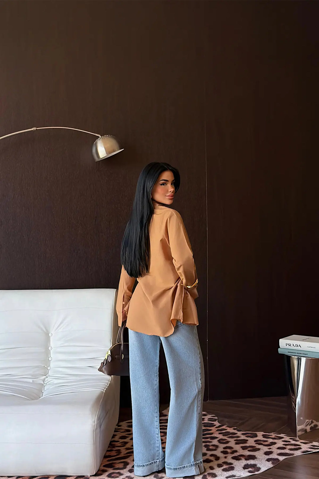 EYY Women Tan Button Detail Shirt - Trieste