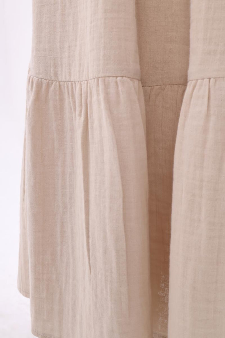 TLD Women Allday Stone Washed00% Cotton Flared Skirt - Newbury