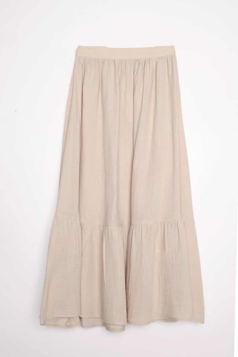 TLD Women Allday Stone Washed00% Cotton Flared Skirt - Newbury