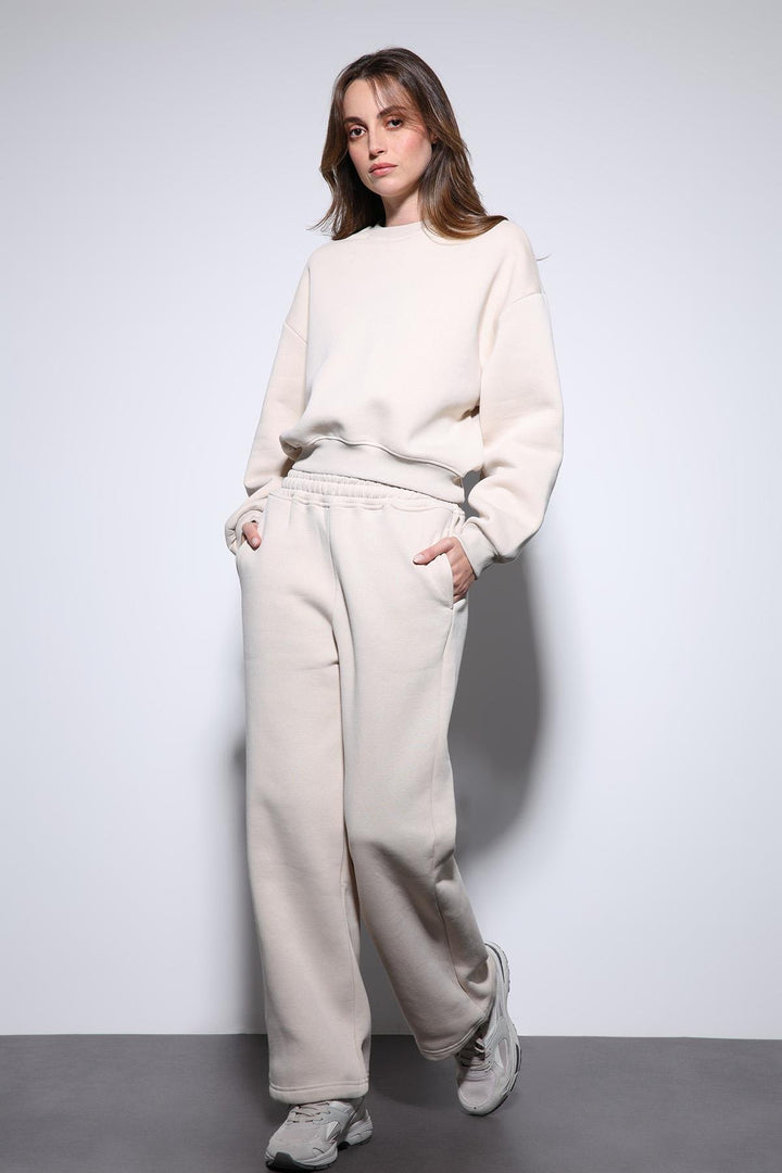 ANT Antioch Stone Basic Women's Sweatshirt - Ixmiquilpan