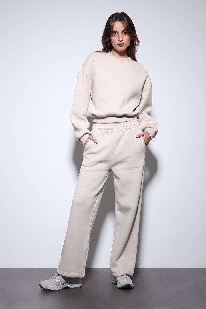 ANT Antioch Stone Basic Women's Sweatshirt - Ixmiquilpan