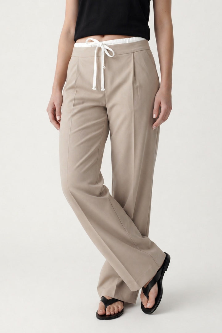 ANT Women's Double-Waistband Pants - Georgina