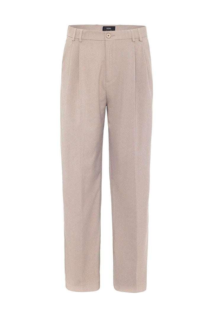 ANT Antioch Stone Washed Double Pleated Baggy Fit Men's Pants - Marbella