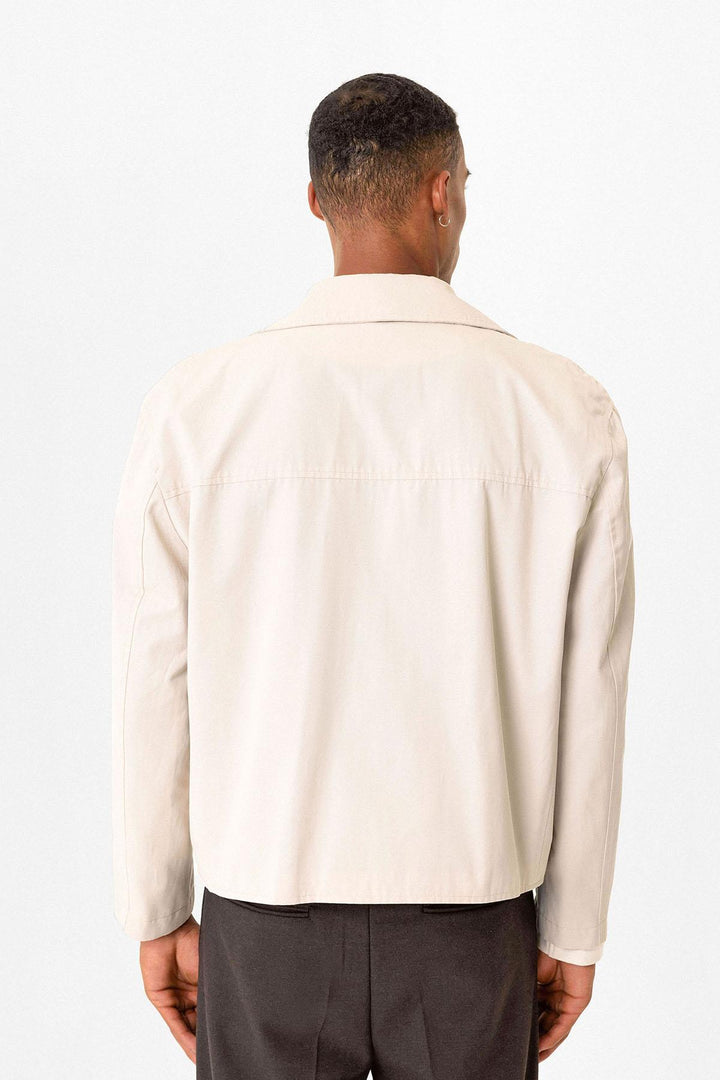 ANT Crop Fit Men's Trench Coat - Utica