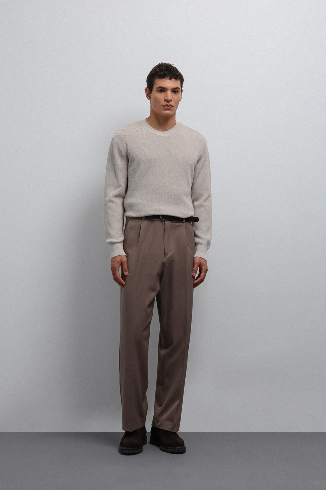 ANT Antioch Stone Textured Men's Sweater - Bistriţa