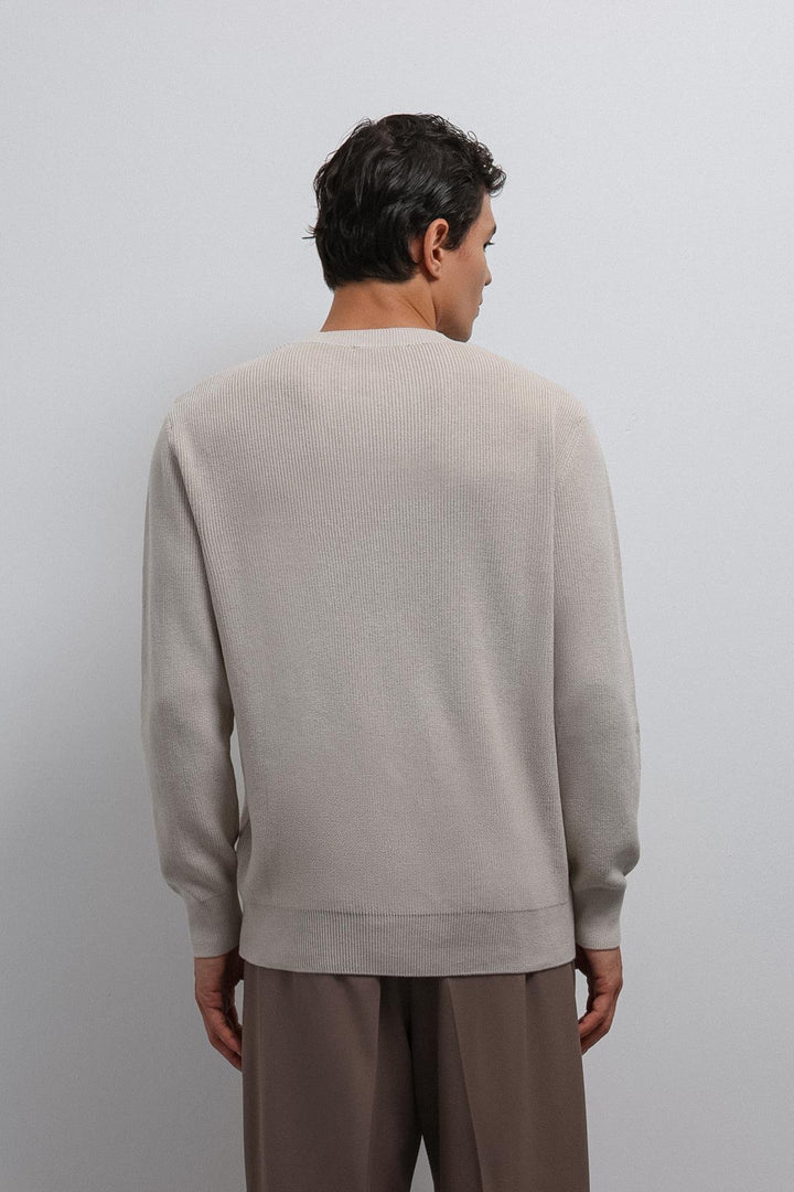 ANT Antioch Stone Textured Men's Sweater - Bistriţa