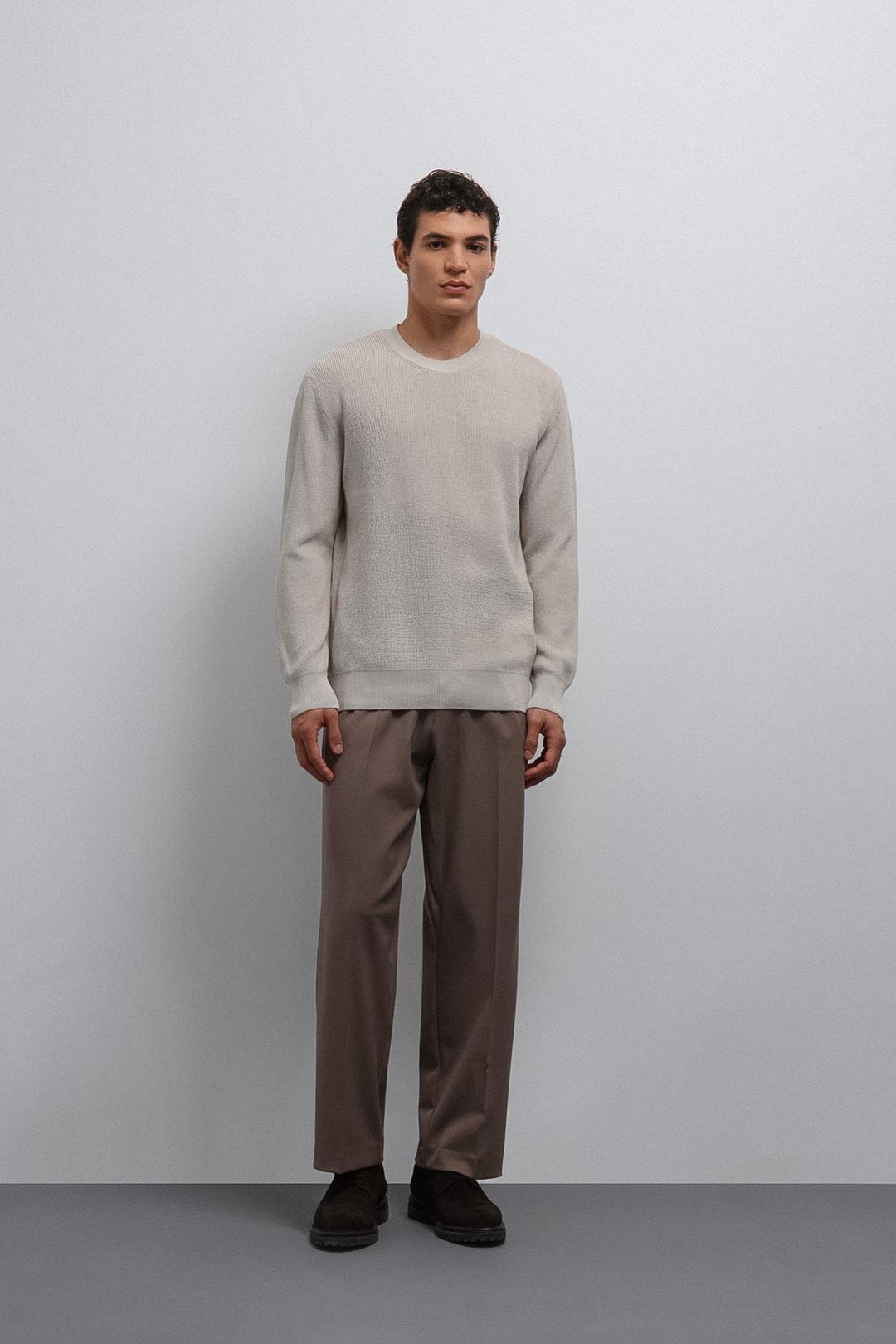 ANT Antioch Stone Textured Men's Sweater - Bistriţa