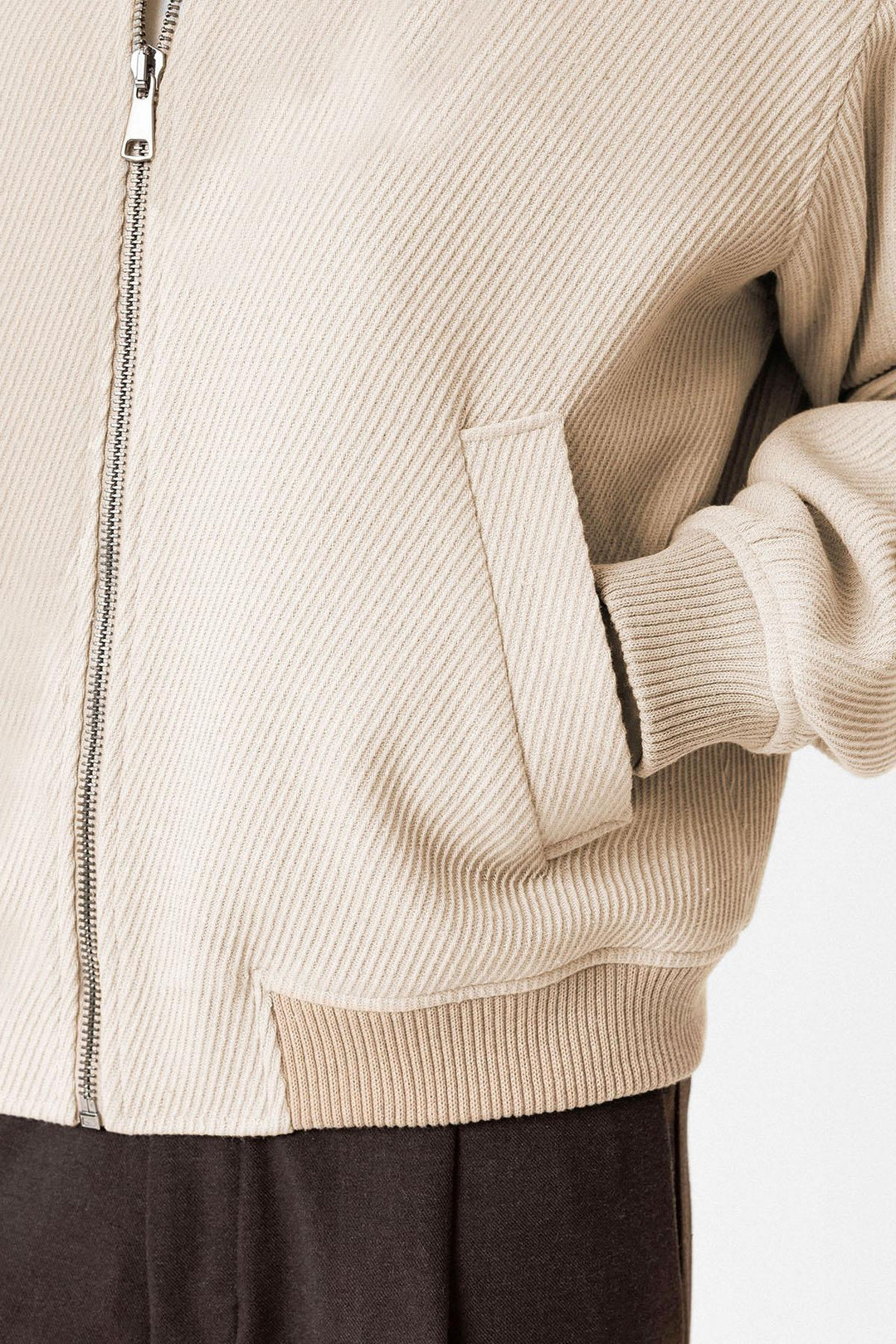 ANT Textured Oversize Bomber Men's Coat - Ragusa