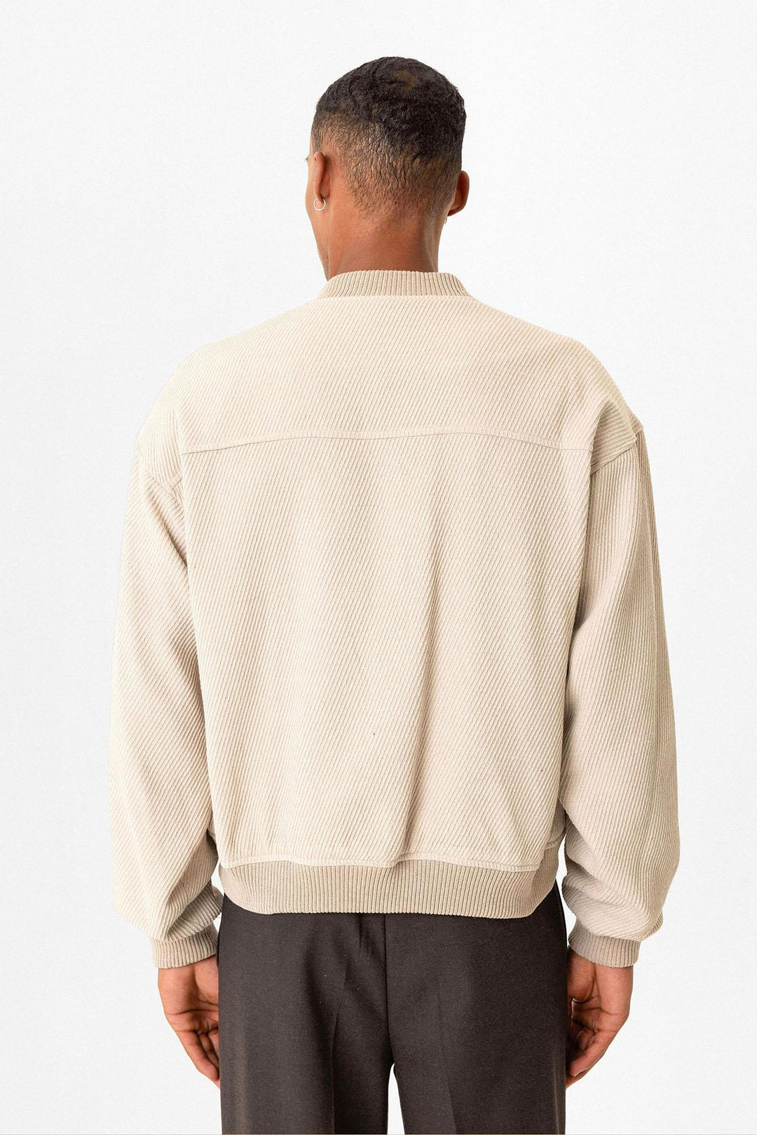 ANT Textured Oversize Bomber Men's Coat - Ragusa
