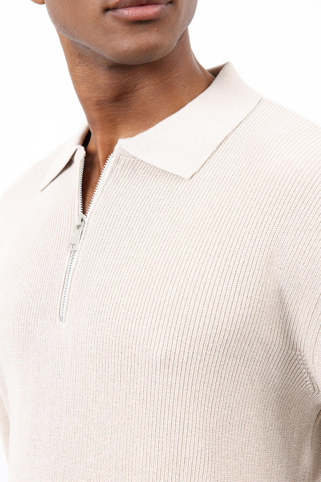 ANT Antioch Taş Fermuarlı Erkek Triko Kazak - Nichelino