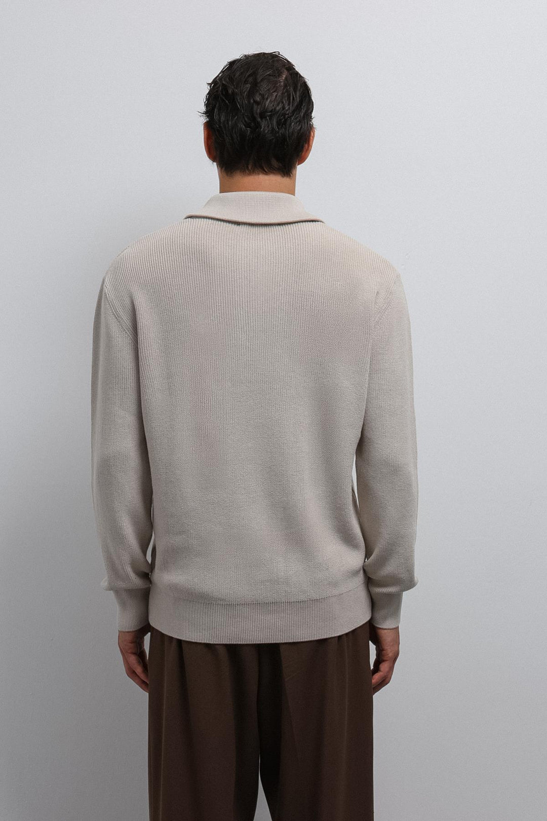 ANT Antioch Stone Zippered Knit Men's Sweater - Martinez