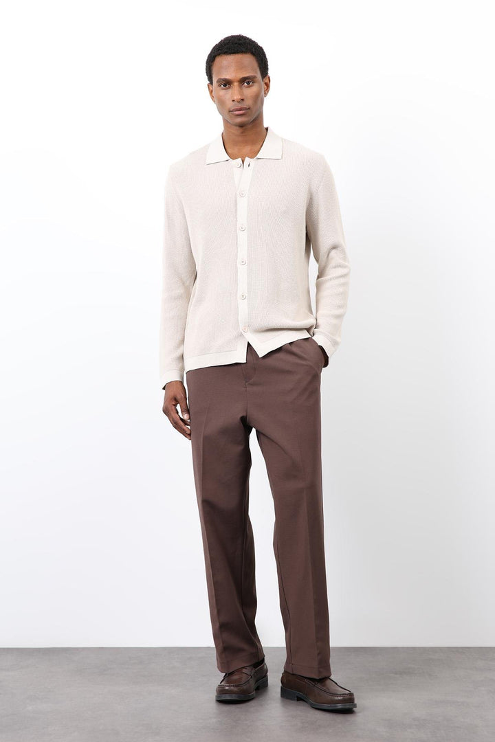 ANT Antioch Taş İnce Örgü Triko Erkek Hırka - Clacton-on-Sea