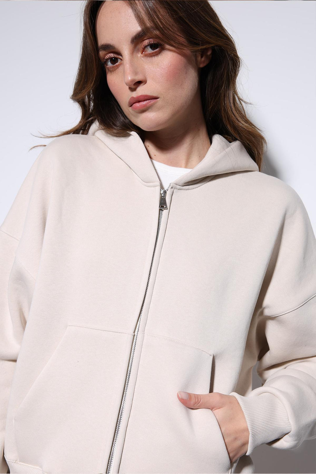 ANT Antioch Taş Kapüşonlu Sweatshirt Kadın Eşofman Takım - Atenco