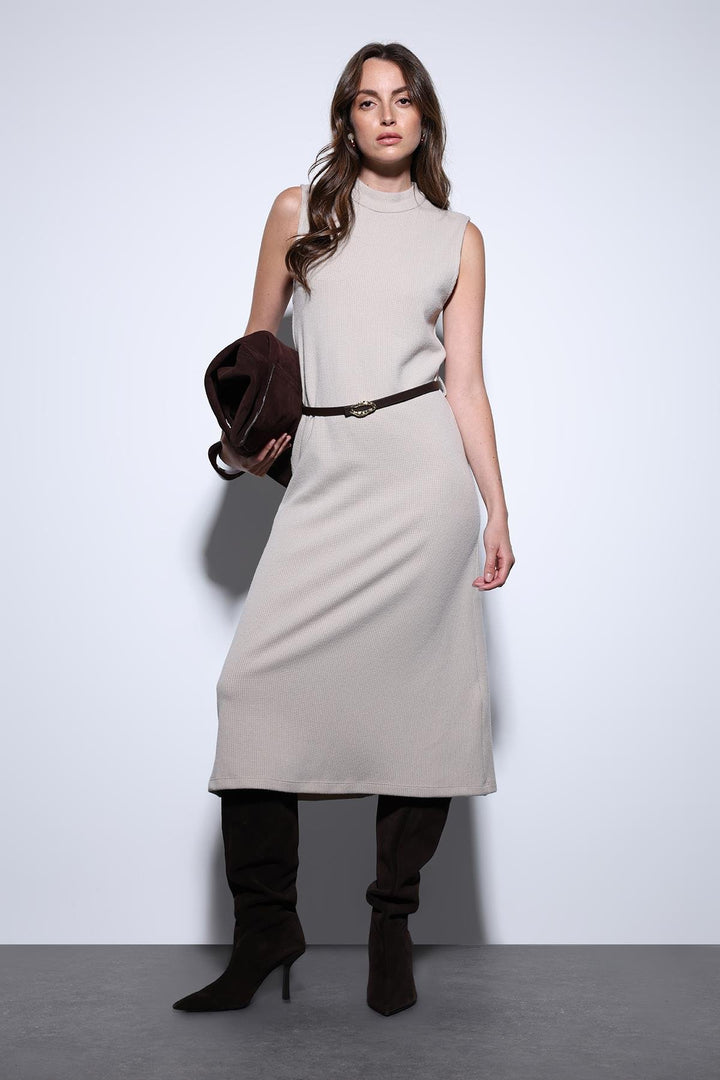 ANT Antioch Stone Arch Detailed Women's Midi Dress - Grantham