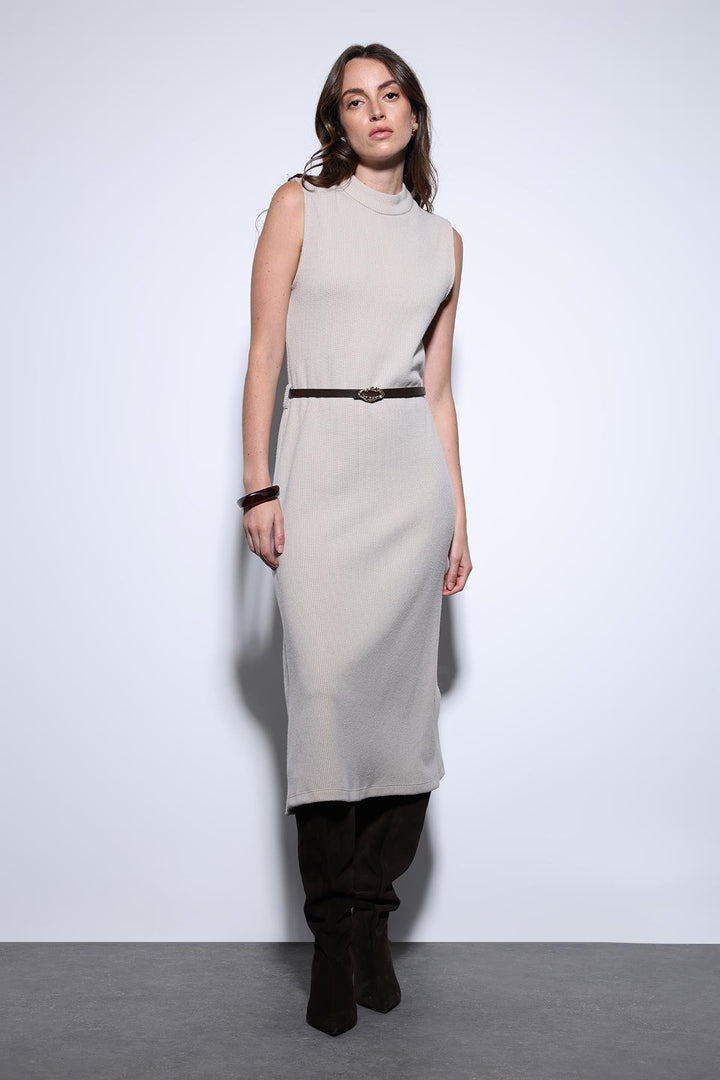 ANT Antioch Stone Arch Detailed Women's Midi Dress - Grantham